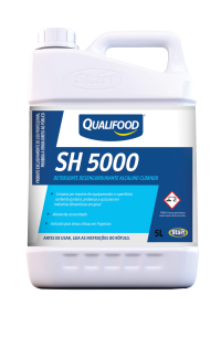 Imagem do produto SH 5000 Detergente Desengordurante Alcalino Clorado Qualifood START  5L